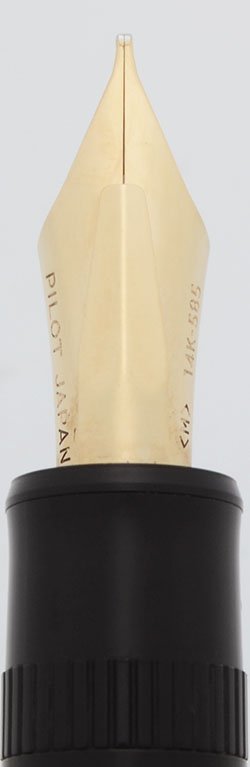 Pilot Justus 95 Fountain Pen - Black, Adjustable 14k Medium Nib